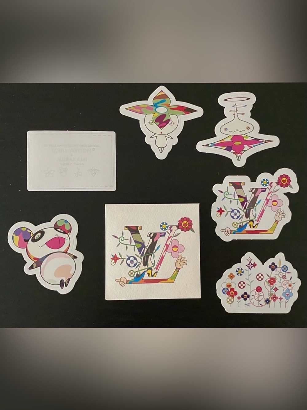 Louis Vuitton Murakami Multicolor Sticker Set